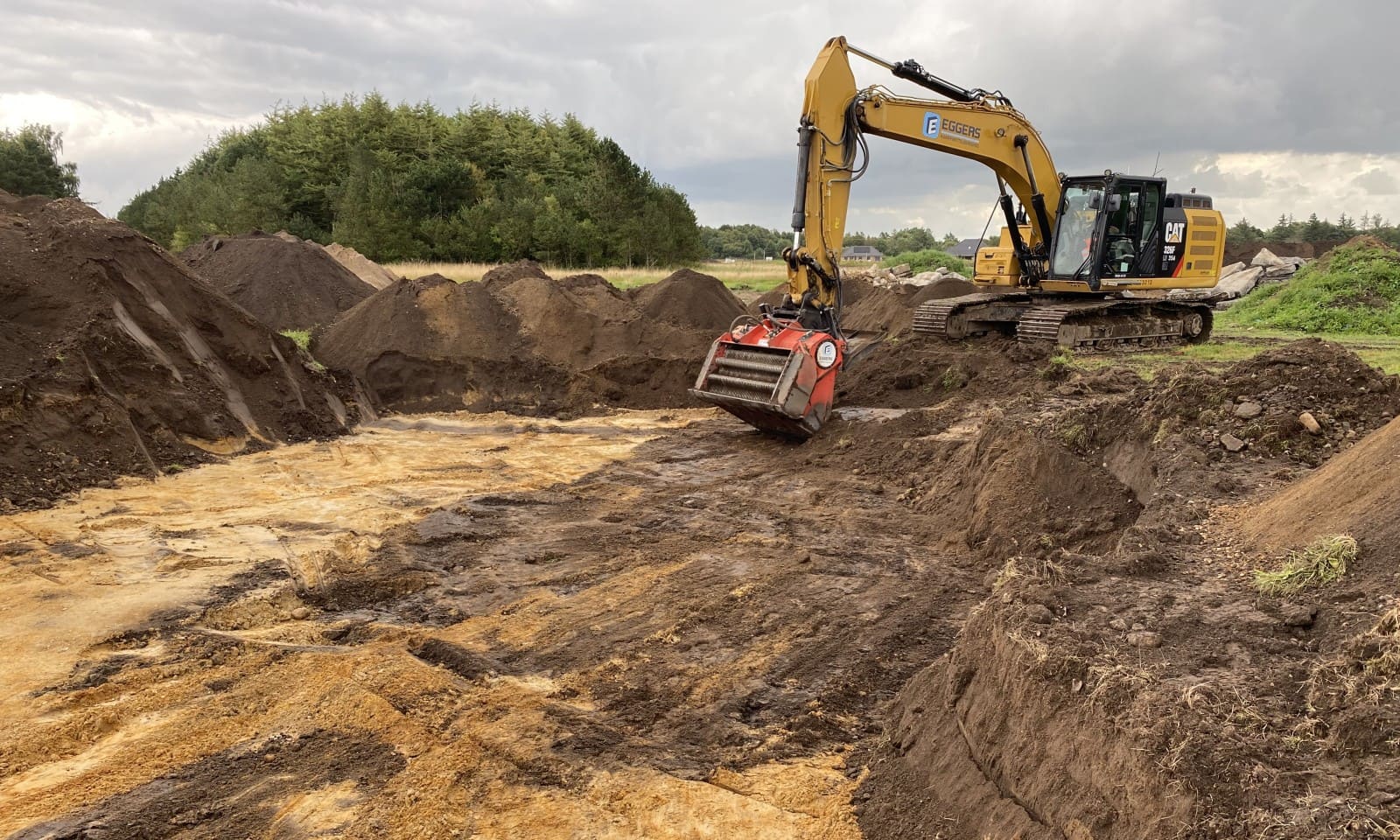 Erschließung Gewerbegebiet Leck in Schleswig Holstein