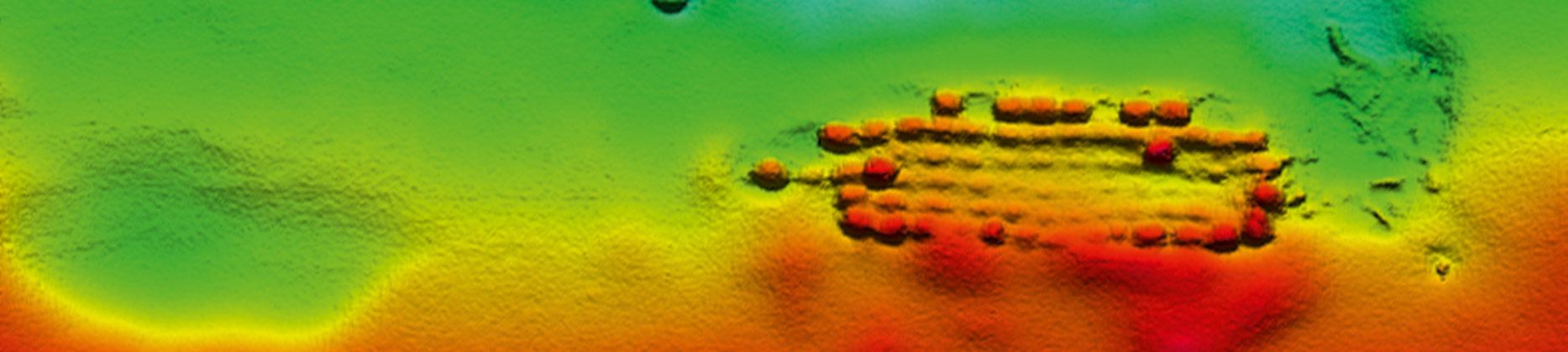 Multibeam Sondierung eines 400 Jahre alten Wracks