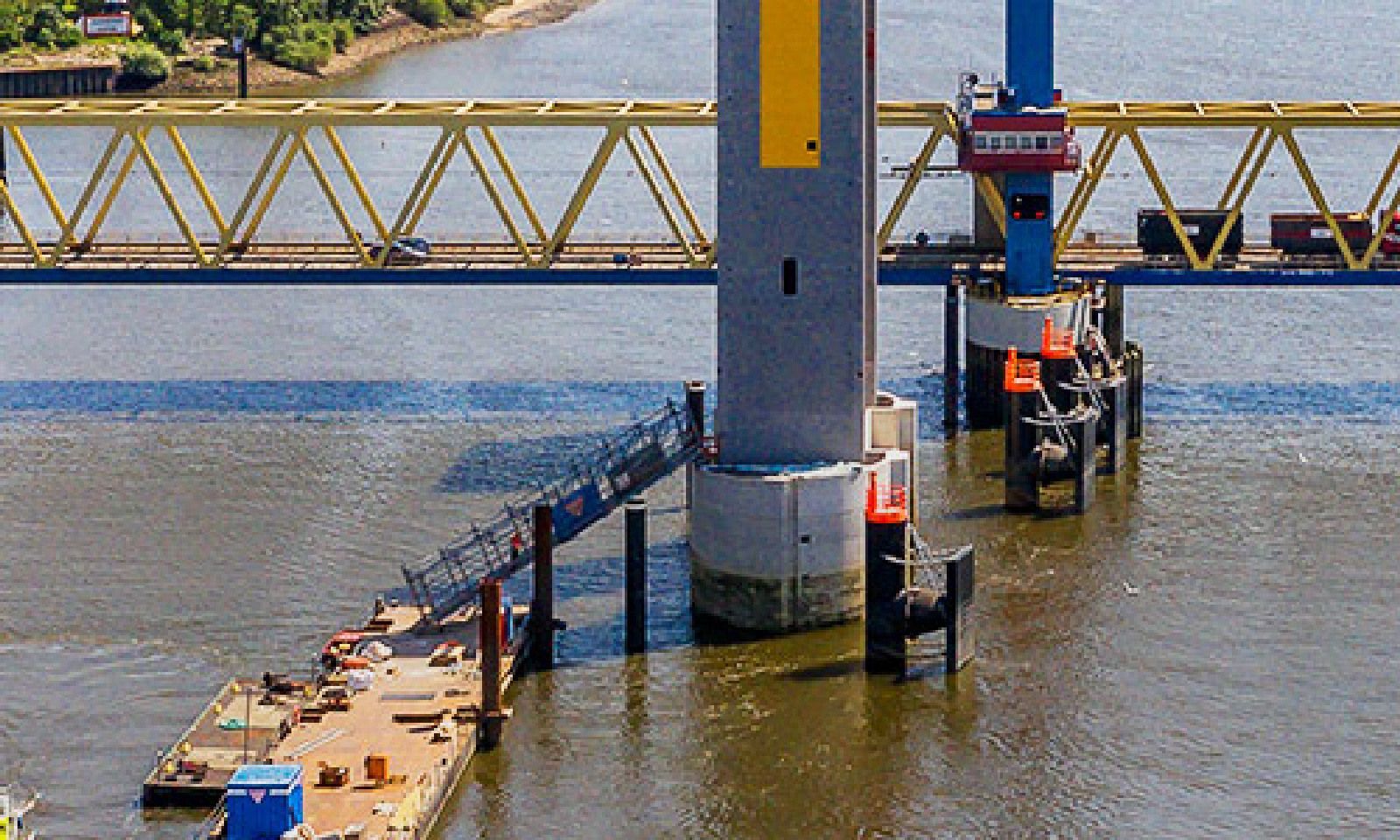 Neubau Kattwykbrücke in Hamburg